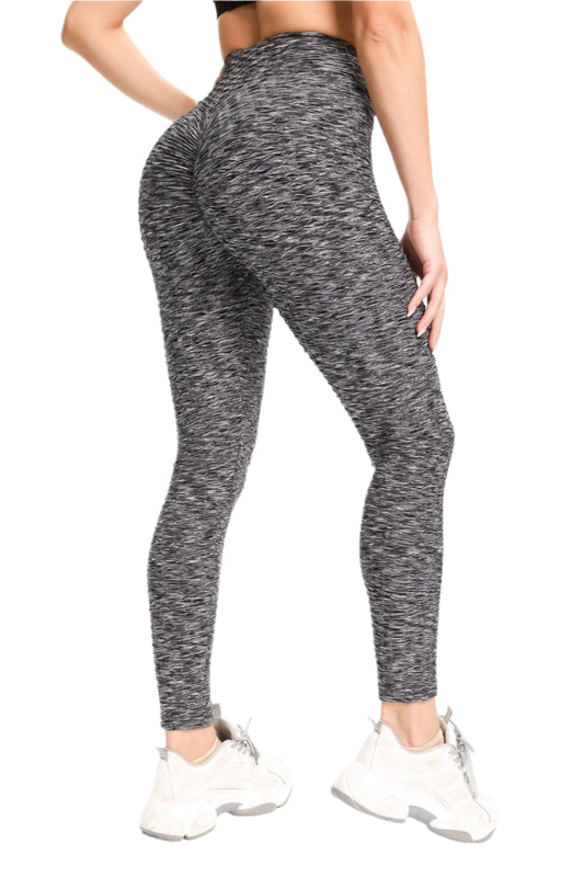 Waffle Booty Leggings Anti Cellulite