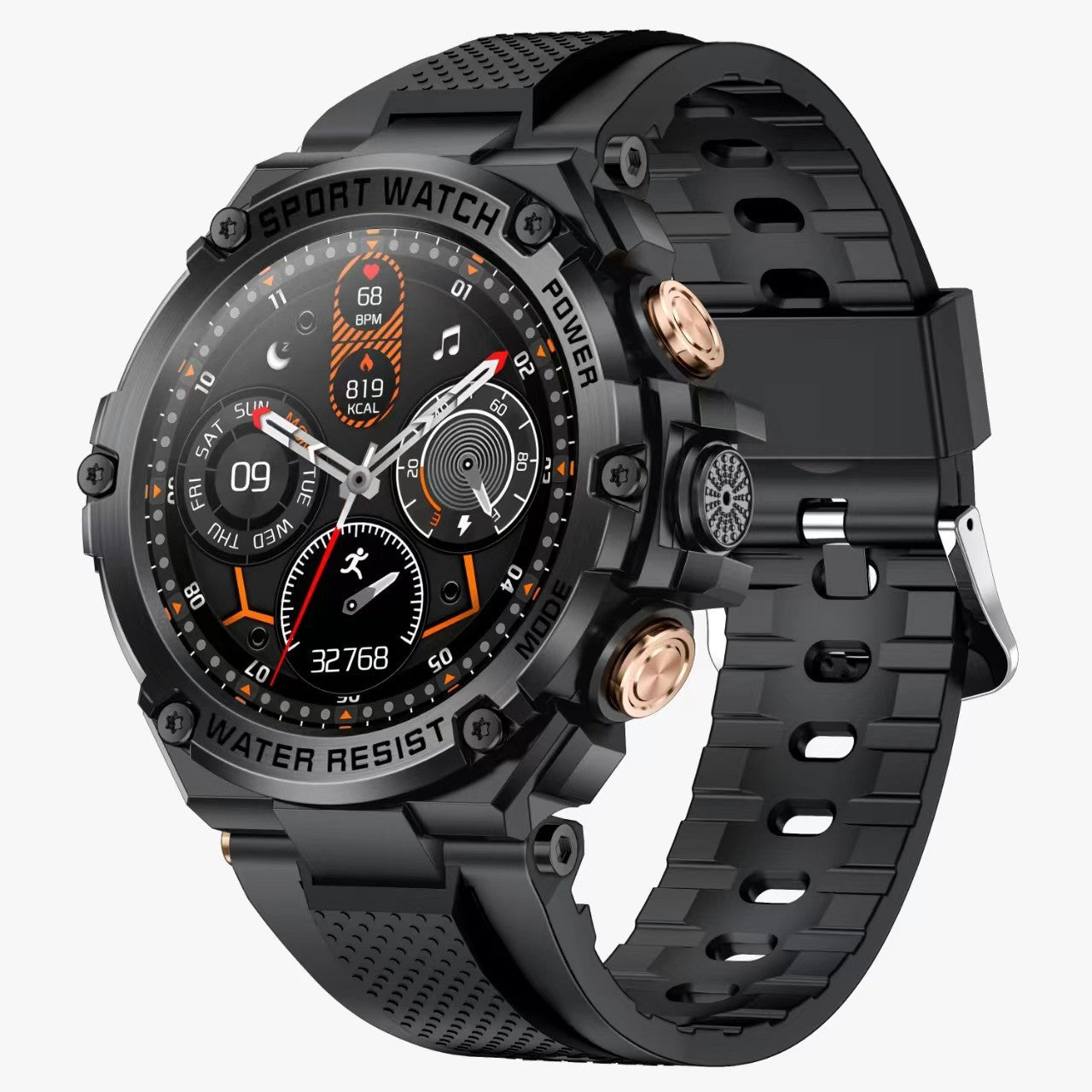 Large Screen Disc Smart Watch