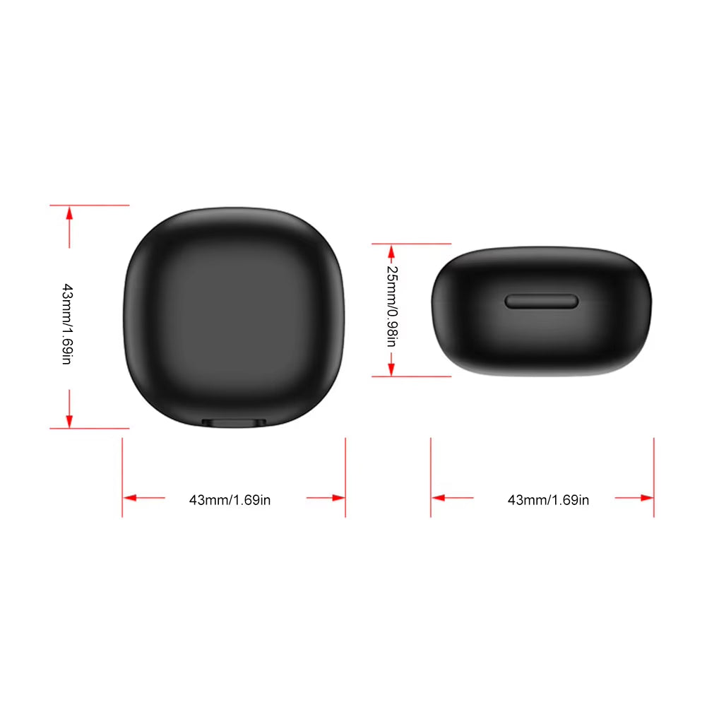 For XIAOMI R02 Smart Ring Charging Case 200Mah Wireless Charger Box Replacement Charger Case Dock Station for R02/R03 Smart Ring